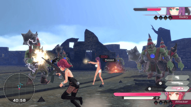 Bullet Girls Phantasia screenshot 3 for Playstation 4